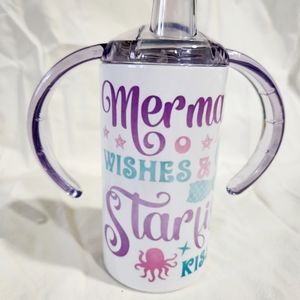 Mermaid sippy cup